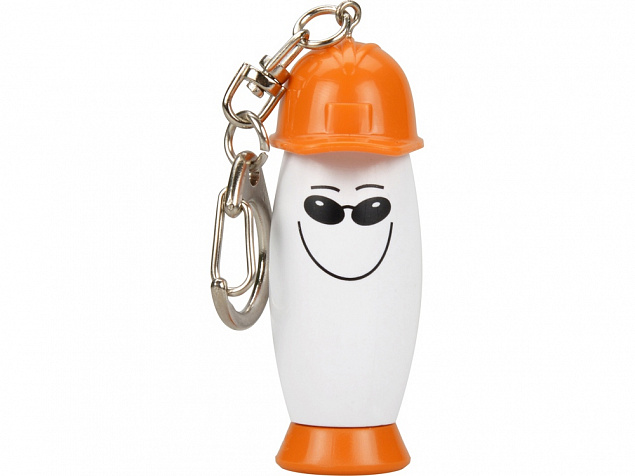 Брелок-фонарик с ручкой «Builder» с логотипом  заказать по выгодной цене в кибермаркете AvroraStore