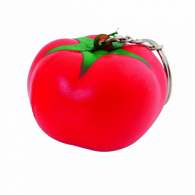 Брелок помидор, красный с логотипом  заказать по выгодной цене в кибермаркете AvroraStore