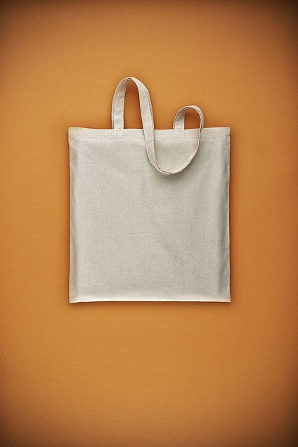 Холщовая сумка Optima 135, неокрашенная с логотипом  заказать по выгодной цене в кибермаркете AvroraStore