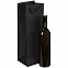 Пакет под бутылку Vindemia, черный с логотипом  заказать по выгодной цене в кибермаркете AvroraStore
