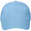 Бейсболка Promo, голубая с логотипом  заказать по выгодной цене в кибермаркете AvroraStore