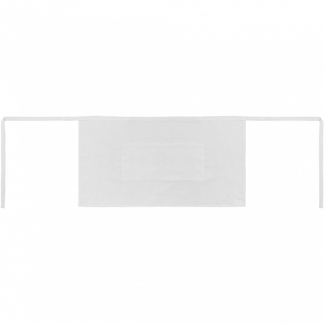 Фартук Tapster, белый с логотипом  заказать по выгодной цене в кибермаркете AvroraStore