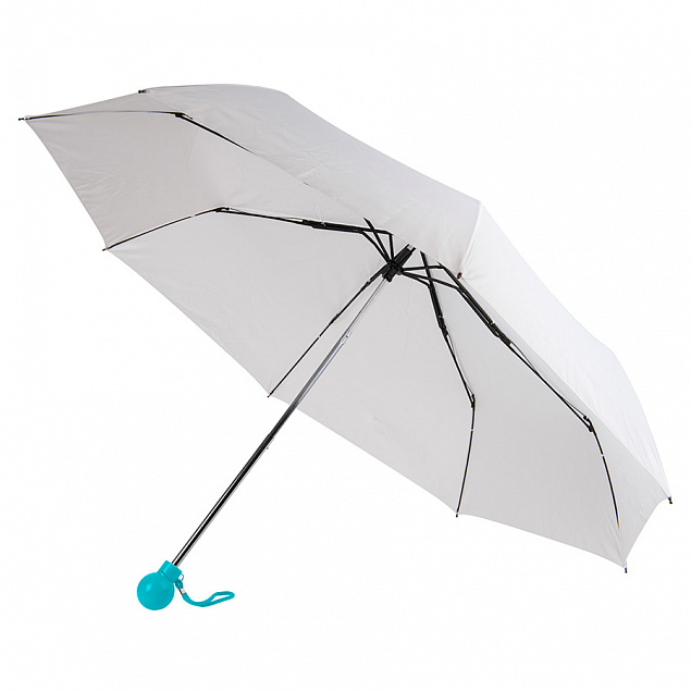 Зонт складной FANTASIA, механический с логотипом  заказать по выгодной цене в кибермаркете AvroraStore