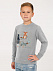 Свитшот детский Every Day is Unique, серый меланж с логотипом  заказать по выгодной цене в кибермаркете AvroraStore