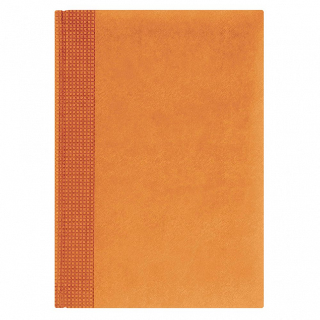 Ежедневник VELVET, А5, датированный (2020 г.), апельсин с логотипом  заказать по выгодной цене в кибермаркете AvroraStore