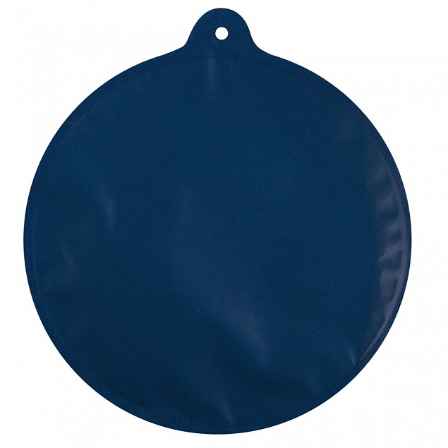 Новогодний самонадувающийся шарик «Скандик», синий с логотипом  заказать по выгодной цене в кибермаркете AvroraStore
