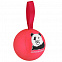 Шарик-антистресс с пожеланием «Панда», розовый с логотипом  заказать по выгодной цене в кибермаркете AvroraStore