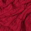 Плед Fado вязаный, 160*90 см, красный (без подарочной коробки) с логотипом  заказать по выгодной цене в кибермаркете AvroraStore