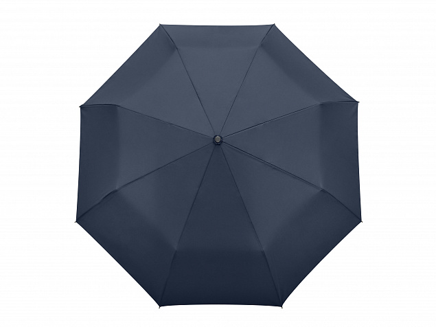 Зонт складной Portobello Nord, синий с логотипом  заказать по выгодной цене в кибермаркете AvroraStore