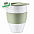 Термокружка Aroma To Go 2.0 Organic, зеленая с логотипом  заказать по выгодной цене в кибермаркете AvroraStore