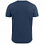 Футболка мужская American U, синяя с логотипом  заказать по выгодной цене в кибермаркете AvroraStore