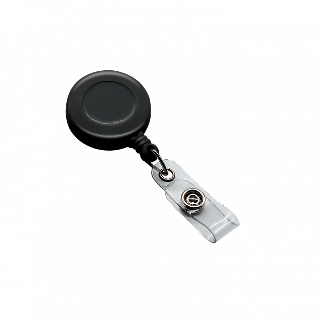 Ретрактор 4hand (черный) с логотипом  заказать по выгодной цене в кибермаркете AvroraStore