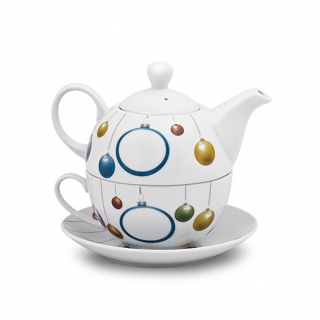 Набор чайный "Новогоднее настроение" с логотипом  заказать по выгодной цене в кибермаркете AvroraStore