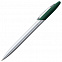 Ручка шариковая Dagger Soft Touch, зеленая с логотипом  заказать по выгодной цене в кибермаркете AvroraStore