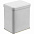 Коробка прямоугольная Jarra, серебро с логотипом  заказать по выгодной цене в кибермаркете AvroraStore