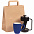 Набор для чая Best Morning, синий с логотипом  заказать по выгодной цене в кибермаркете AvroraStore