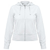 Толстовка женская Hooded Full Zip белая