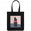 Холщовая сумка «Кола», черная с логотипом  заказать по выгодной цене в кибермаркете AvroraStore