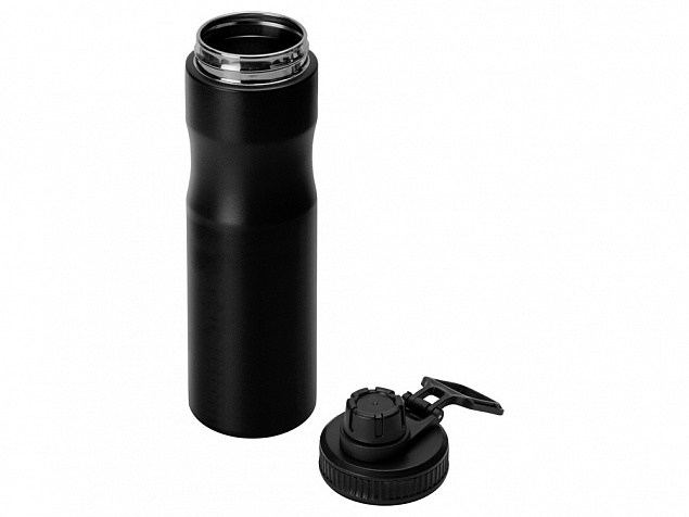 Бутылка для воды Supply Waterline, нерж сталь, 850 мл, черный с логотипом  заказать по выгодной цене в кибермаркете AvroraStore