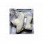Ёлочная игрушка Звездочка (белый с золотым ) с логотипом  заказать по выгодной цене в кибермаркете AvroraStore