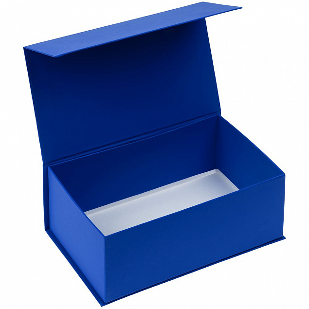 Коробка LumiBox, синяя с логотипом  заказать по выгодной цене в кибермаркете AvroraStore
