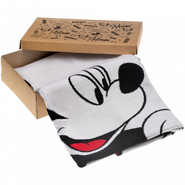 Плед «Микки Маус» в подарочной упаковке с логотипом  заказать по выгодной цене в кибермаркете AvroraStore