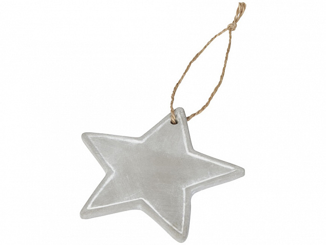 Сезонное украшение «Звезда» с логотипом  заказать по выгодной цене в кибермаркете AvroraStore