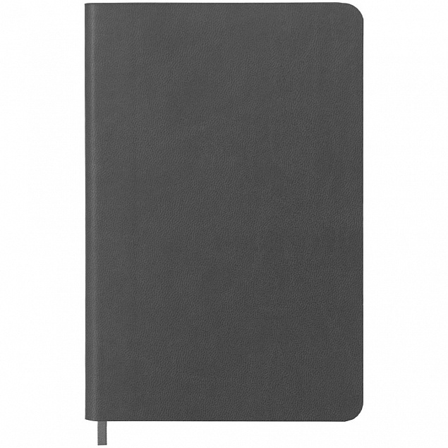 Ежедневник Neat, недатированный, серый с логотипом  заказать по выгодной цене в кибермаркете AvroraStore