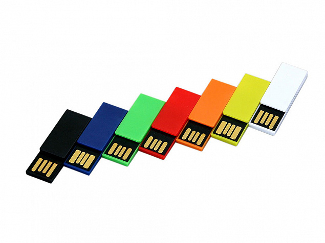 USB 2.0- флешка промо на 8 Гб в виде скрепки с логотипом  заказать по выгодной цене в кибермаркете AvroraStore