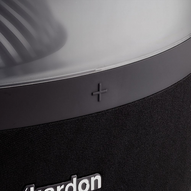 Беспроводная колонка Harman Kardon Aura Studio 2, черная с логотипом  заказать по выгодной цене в кибермаркете AvroraStore