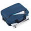 Сумка для ноутбука Burst, синяя с логотипом  заказать по выгодной цене в кибермаркете AvroraStore