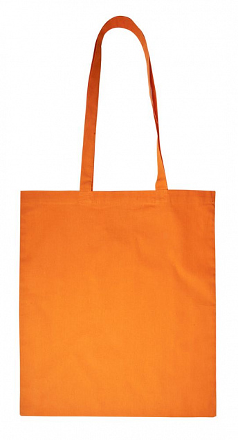 Холщовая сумка Optima 135, оранжевая с логотипом  заказать по выгодной цене в кибермаркете AvroraStore