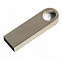USB flash-карта SMART (8Гб), серебристая, 3,9х1,2х0,4 см, металл с логотипом  заказать по выгодной цене в кибермаркете AvroraStore