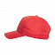 Бейсболка RECY FIVE, красный, 5 клиньев, 100 % переработанный полиэстер, липучка с логотипом  заказать по выгодной цене в кибермаркете AvroraStore
