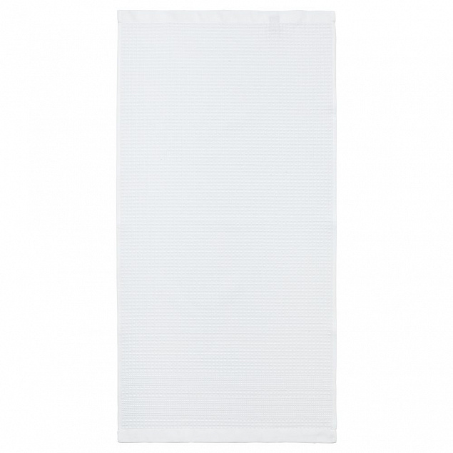 Полотенце вафельное Adore Medium, белое с логотипом  заказать по выгодной цене в кибермаркете AvroraStore