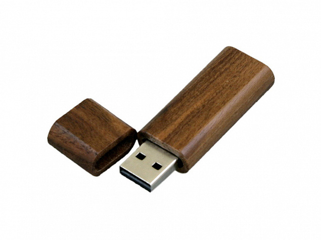 USB 2.0- флешка на 8 Гб эргономичной прямоугольной формы с округленными краями с логотипом  заказать по выгодной цене в кибермаркете AvroraStore