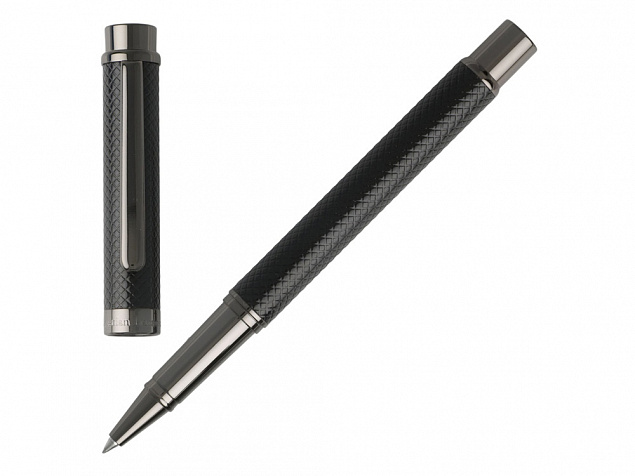 Ручка роллер Seal Grey с логотипом  заказать по выгодной цене в кибермаркете AvroraStore