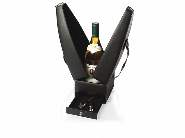 Подарочный набор для вина «Pyramid» с логотипом  заказать по выгодной цене в кибермаркете AvroraStore