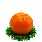 Свеча «Мандарин» с логотипом  заказать по выгодной цене в кибермаркете AvroraStore