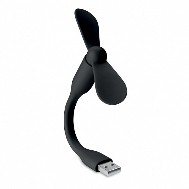 Настольный USB вентилятор с логотипом  заказать по выгодной цене в кибермаркете AvroraStore