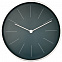 Часы настенные Spark, темно-синие с логотипом  заказать по выгодной цене в кибермаркете AvroraStore
