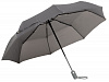Автоматический ветрозащитный карманный зонт ORIANA, серый