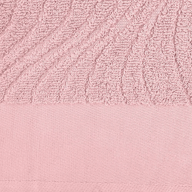 Полотенце New Wave, среднее, розовое с логотипом  заказать по выгодной цене в кибермаркете AvroraStore