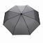Компактный зонт Impact из RPET AWARE™ с бамбуковой ручкой, 20.5" с логотипом  заказать по выгодной цене в кибермаркете AvroraStore