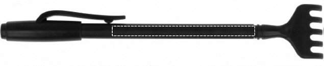 Чесалка для спины телескопическ с логотипом  заказать по выгодной цене в кибермаркете AvroraStore