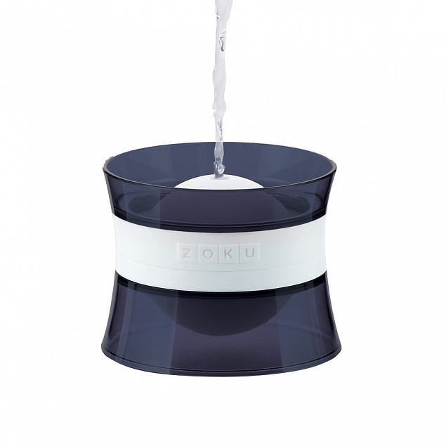 Форма для льда Ice Ball, черная с логотипом  заказать по выгодной цене в кибермаркете AvroraStore