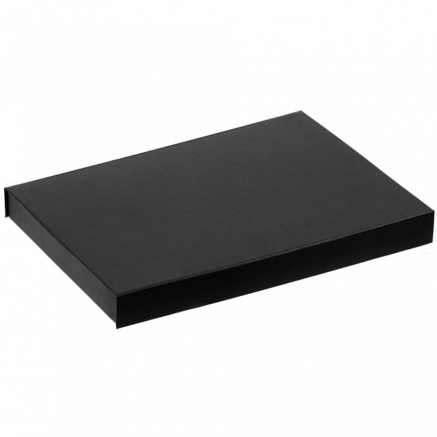 Коробка Roomy с ложементом для плакетки, черная с логотипом  заказать по выгодной цене в кибермаркете AvroraStore
