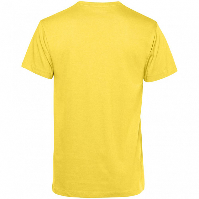 Футболка унисекс E150 Organic, желтая с логотипом  заказать по выгодной цене в кибермаркете AvroraStore