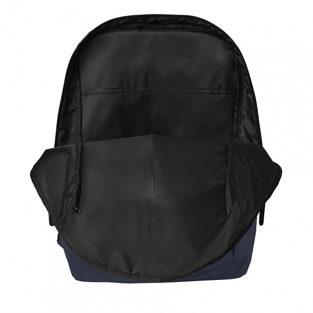 Рюкзак "Go", т.синий, 41 х 29 х15,5 см, 100% полиуретан с логотипом  заказать по выгодной цене в кибермаркете AvroraStore