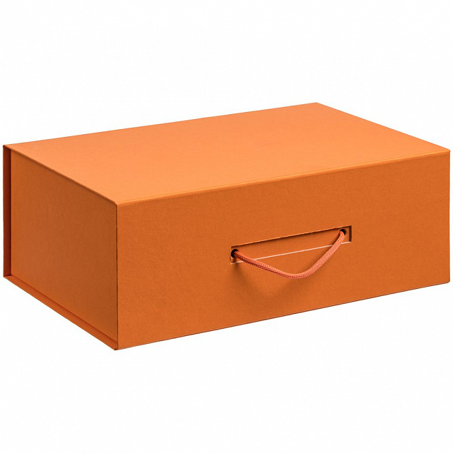 Коробка New Case, оранжевый с логотипом  заказать по выгодной цене в кибермаркете AvroraStore